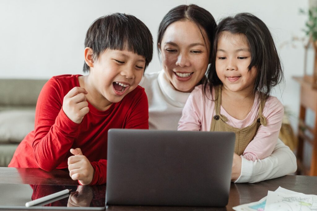 parents and online learning