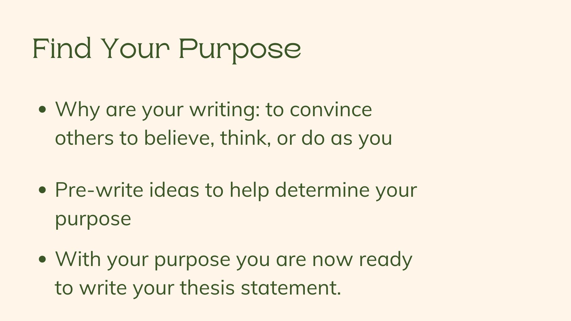 purpose in persuasive writing