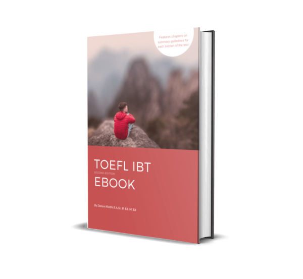 toefl course ebook cover