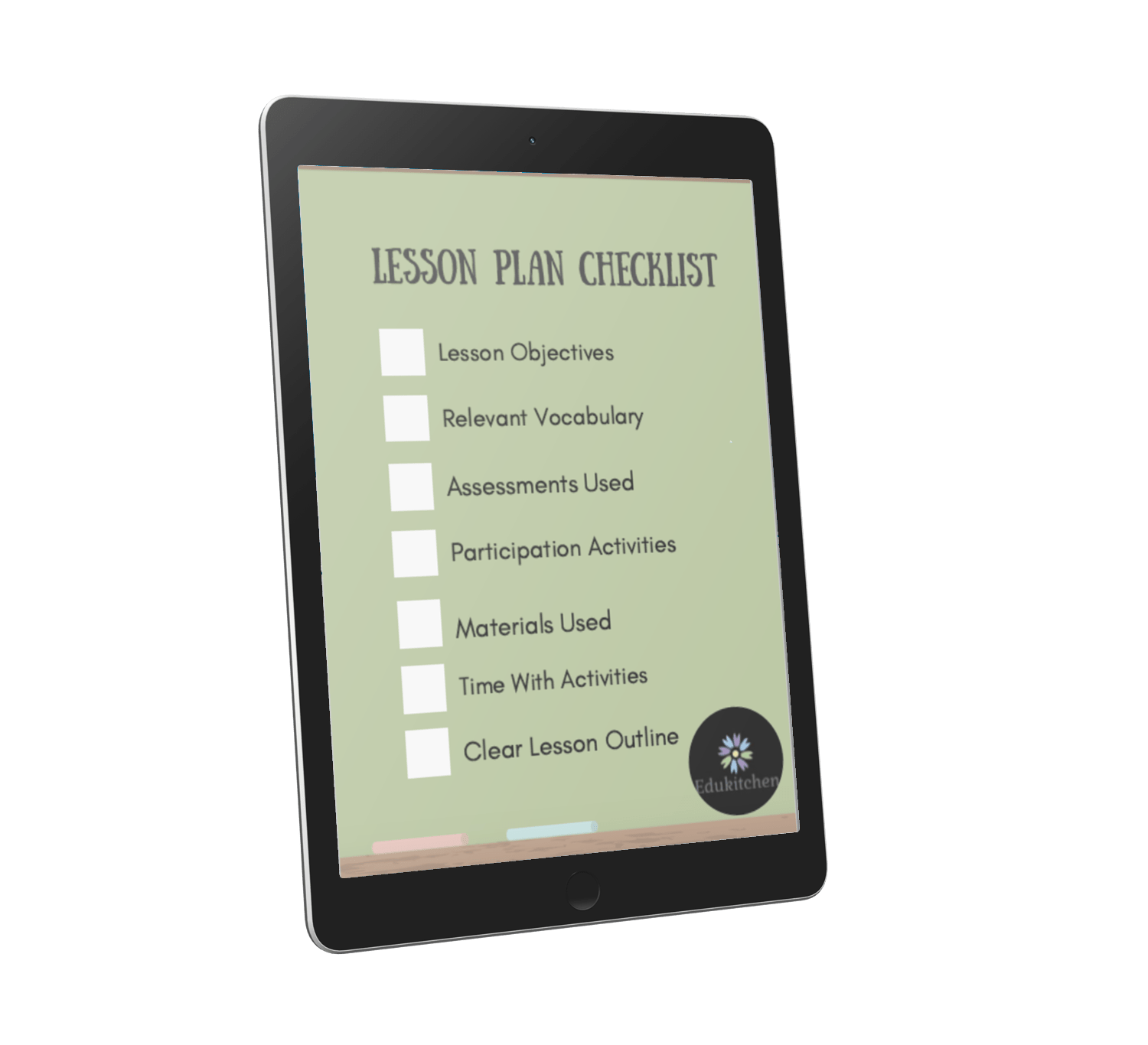 lesson plan checklist