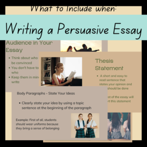 persuasive essay