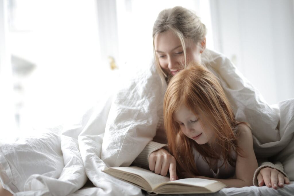 reading with parent