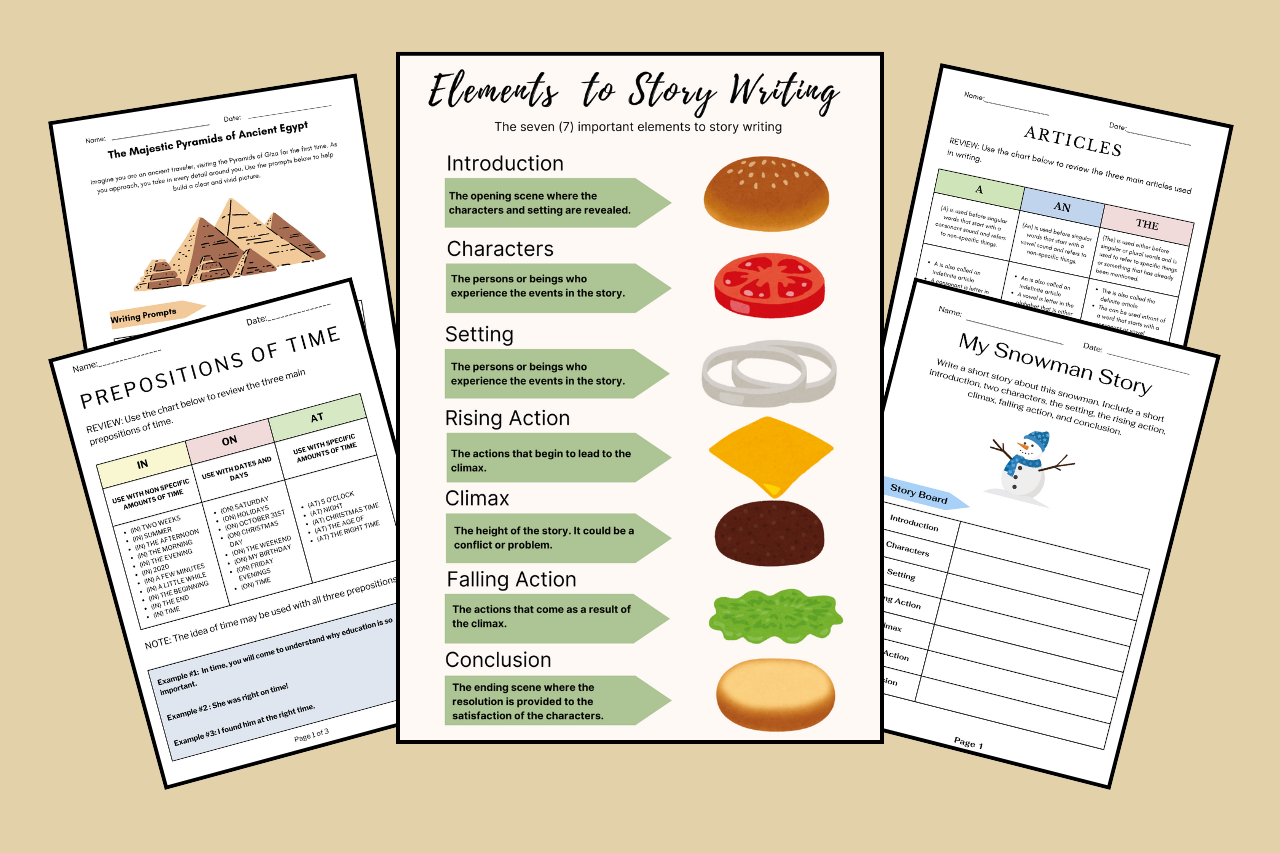 english language resources for homeschooling kids featured image