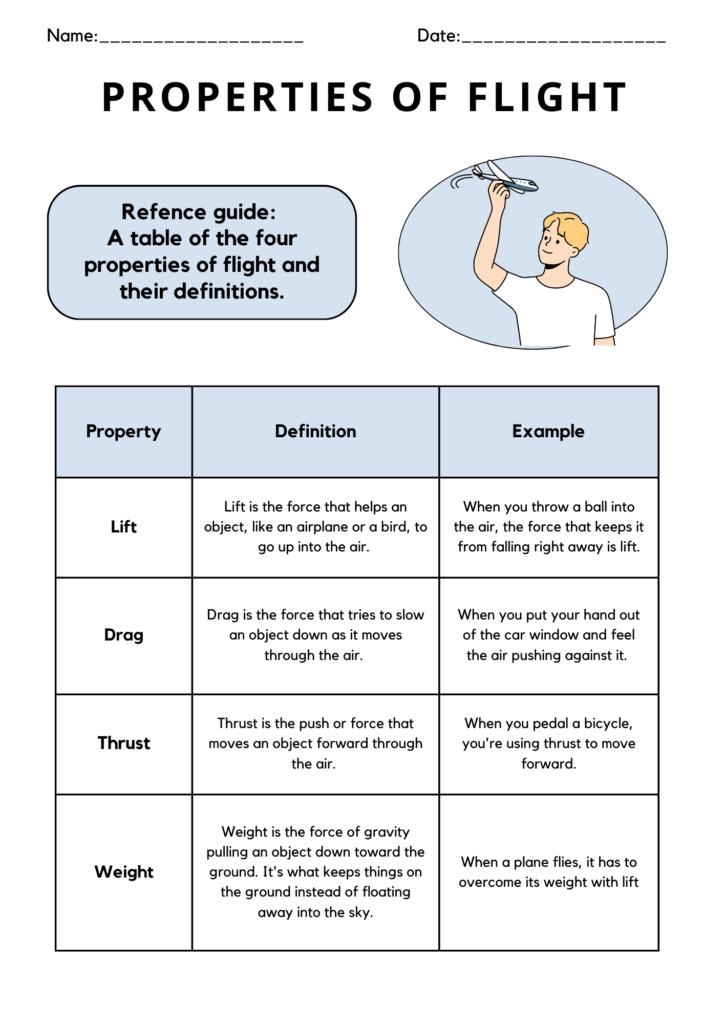 properties of flight in physics