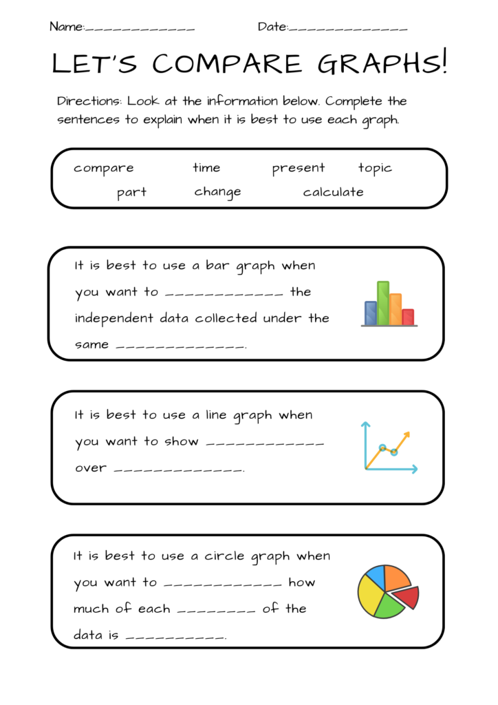 math graph worksheet