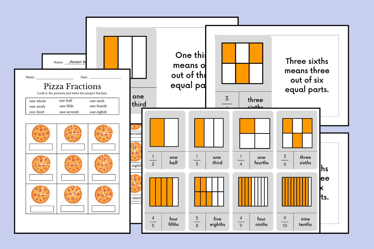 learning fractions pizza whole featured image