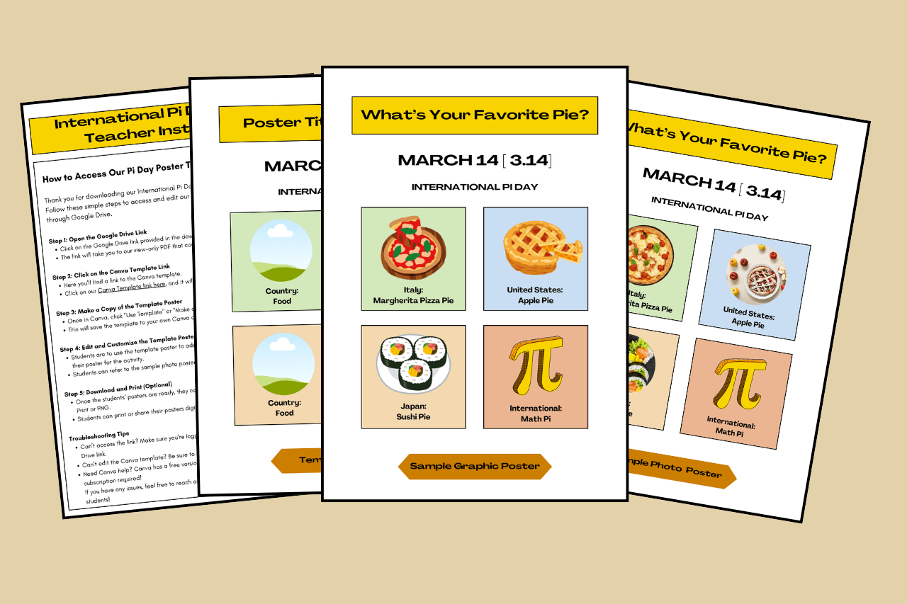 international pi day poster acftiviy header