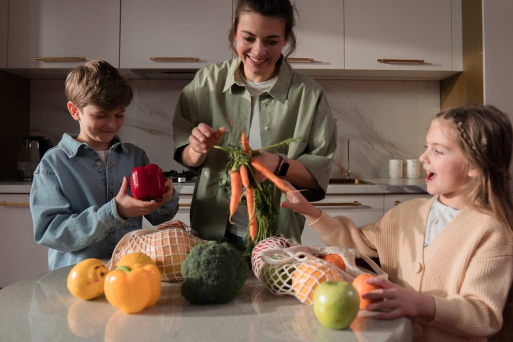 vegetables to promote active learning